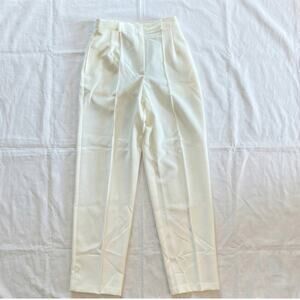 BFA Classics Ivory Cream Straight Leg Dress Pants Womens 10
